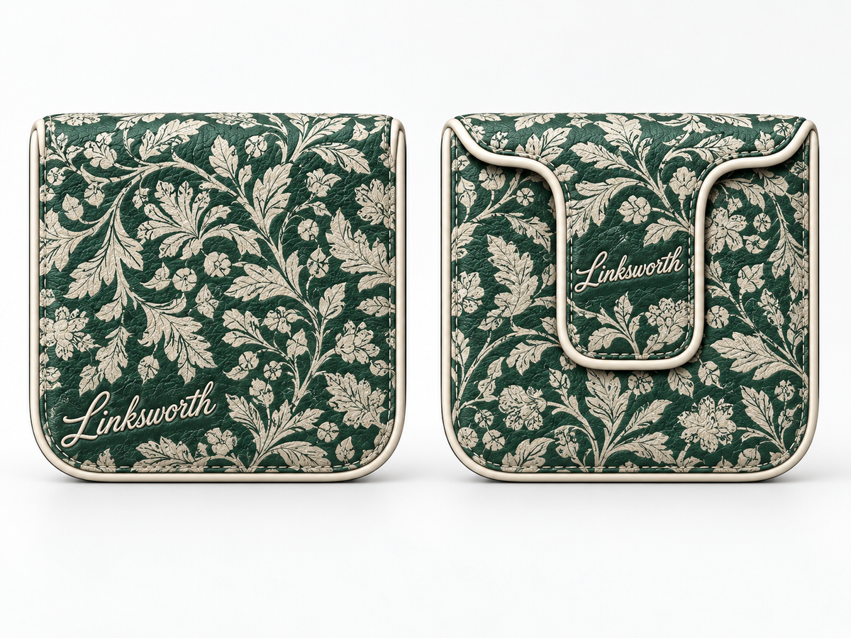 Linksworth Putter Cover in "Verdant" pattern